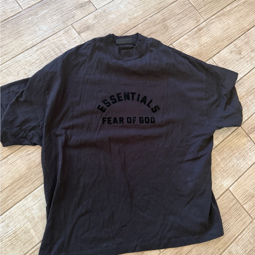 Essentials Black Short Sleeve Tee